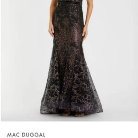 Mac Duggal dress size 10 - Picture 11 of 13